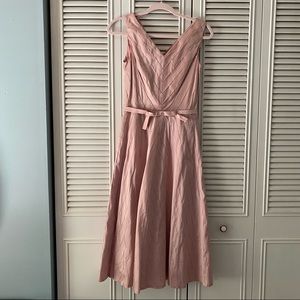 Anne Klein Light Pink Tea Length Dress